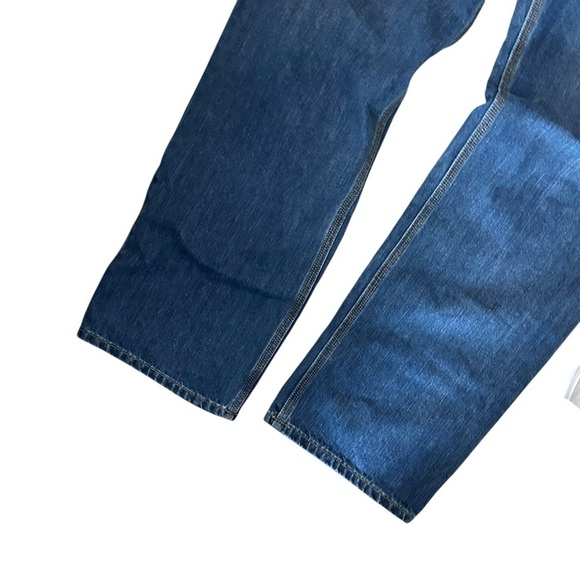 Carhartt Jeans Size 40x34 Men's Work Wear Denim Tall - Picture 3 of 5